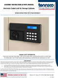 Electronic Coded Lock for Storage Cabinets (2750919)